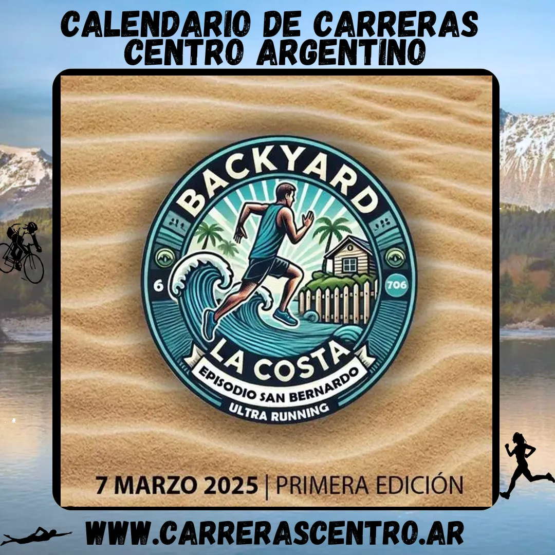Flyer de Backyard Ultra La Costa 2025