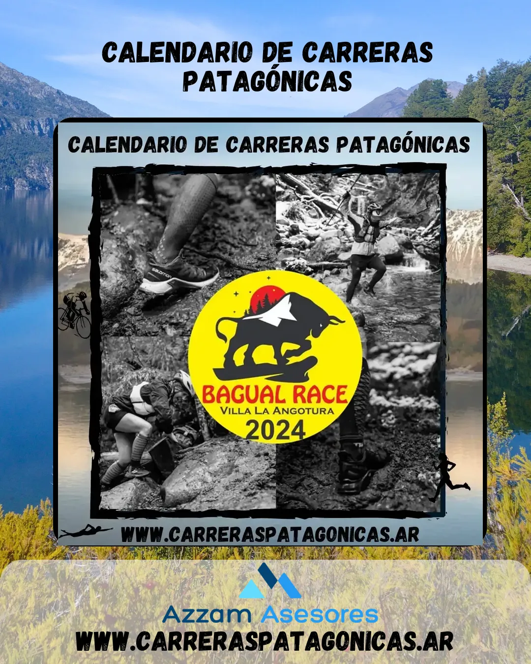 Flyer de Bagual Race 2024