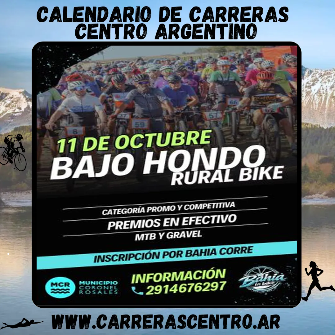 Flyer de Bajo Hondo Rural Bike 2026