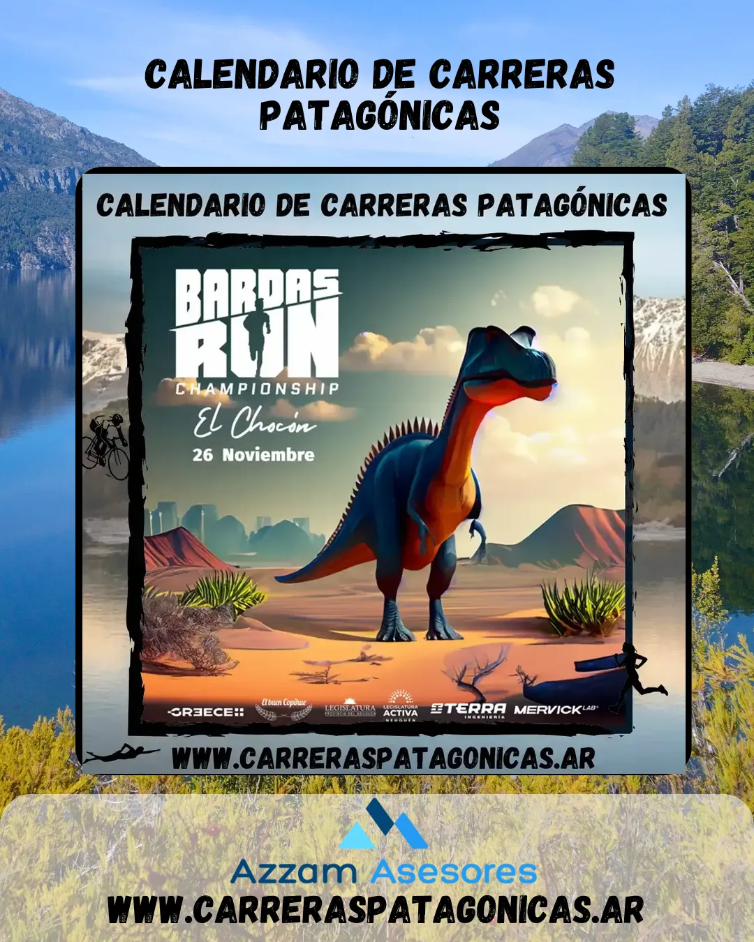 Flyer de Bardas Run Championship «La Final» 2023