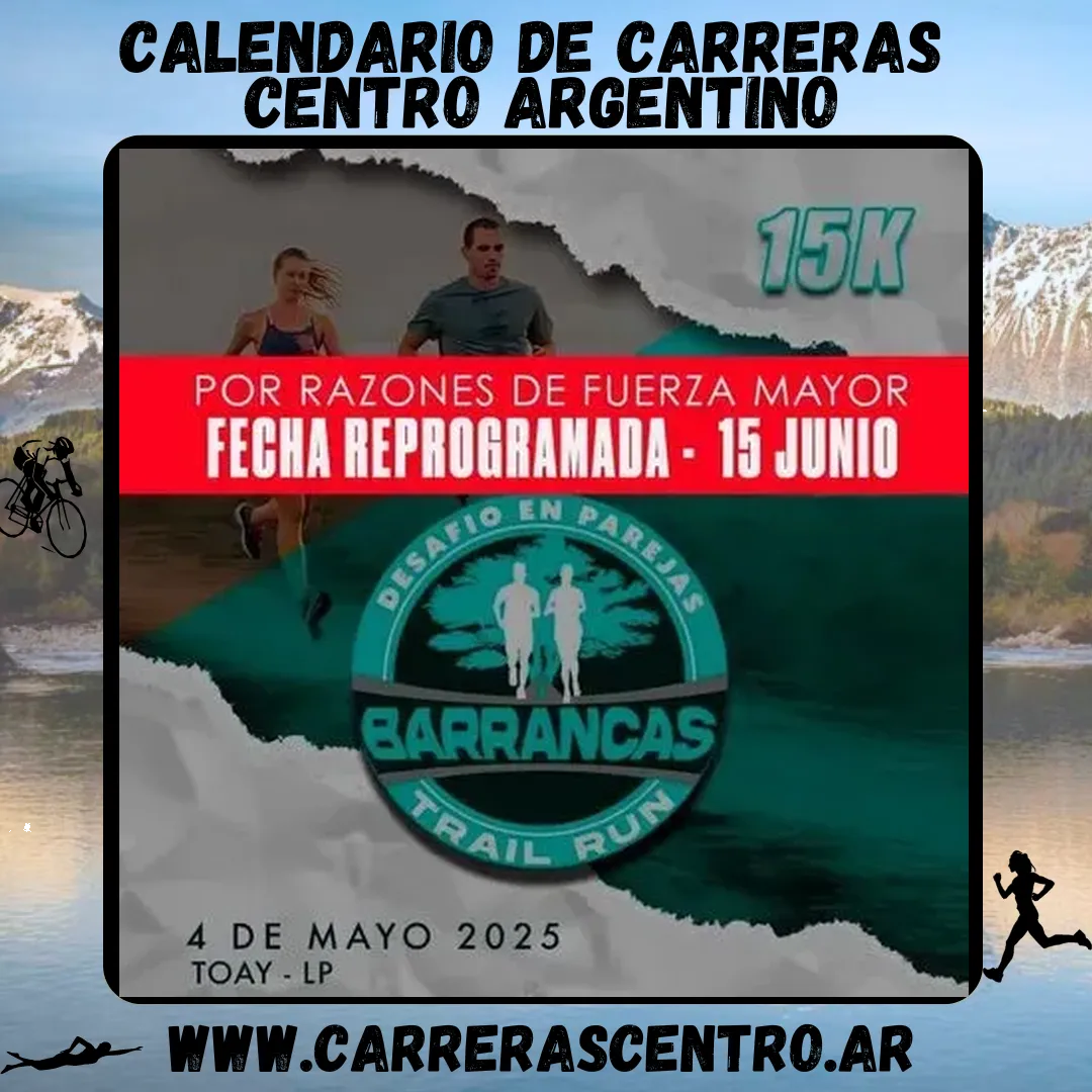 Flyer de DESAFÍO EN PAREJAS BARRANCAS 2025