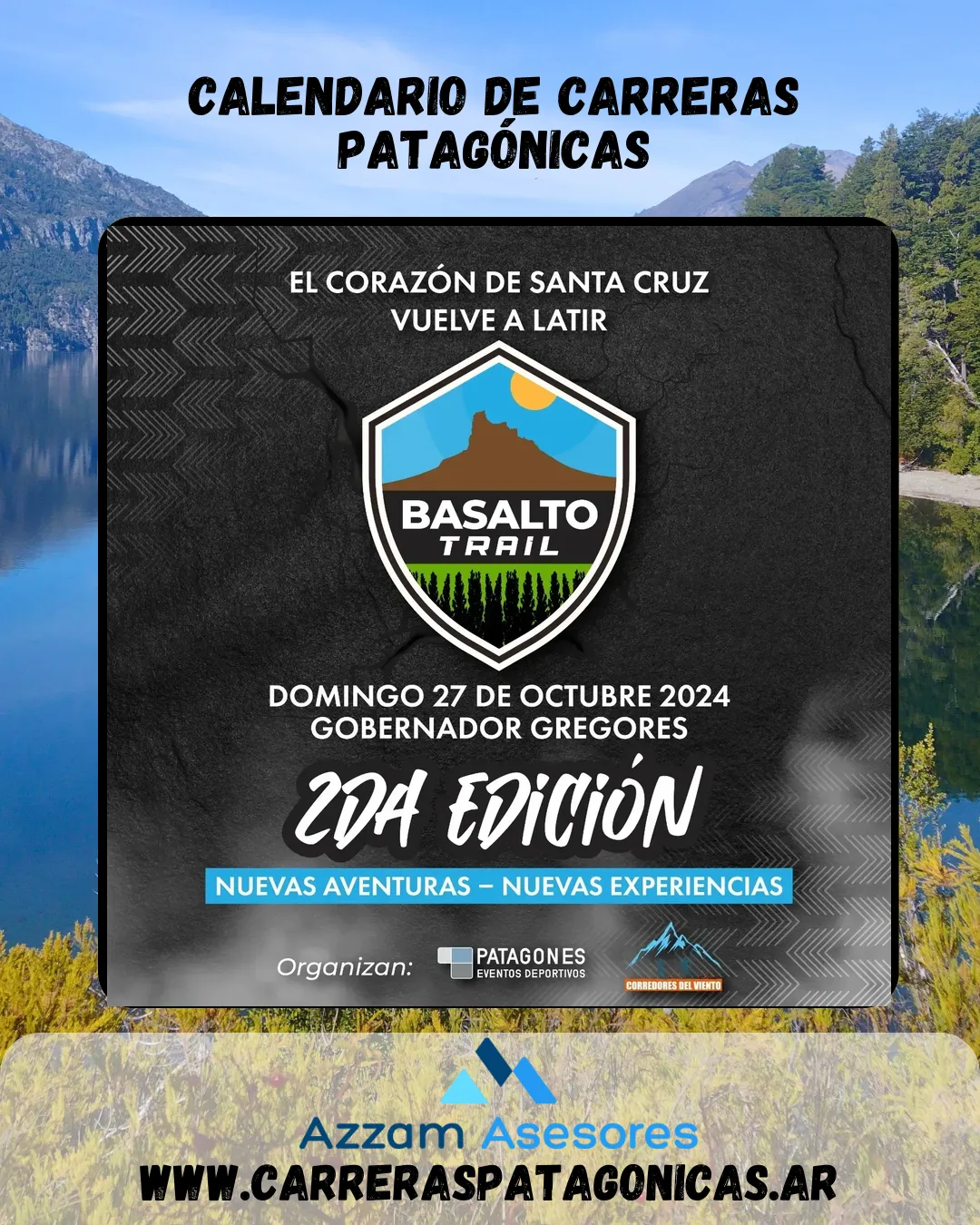 Flyer de Basalto Trail 2024