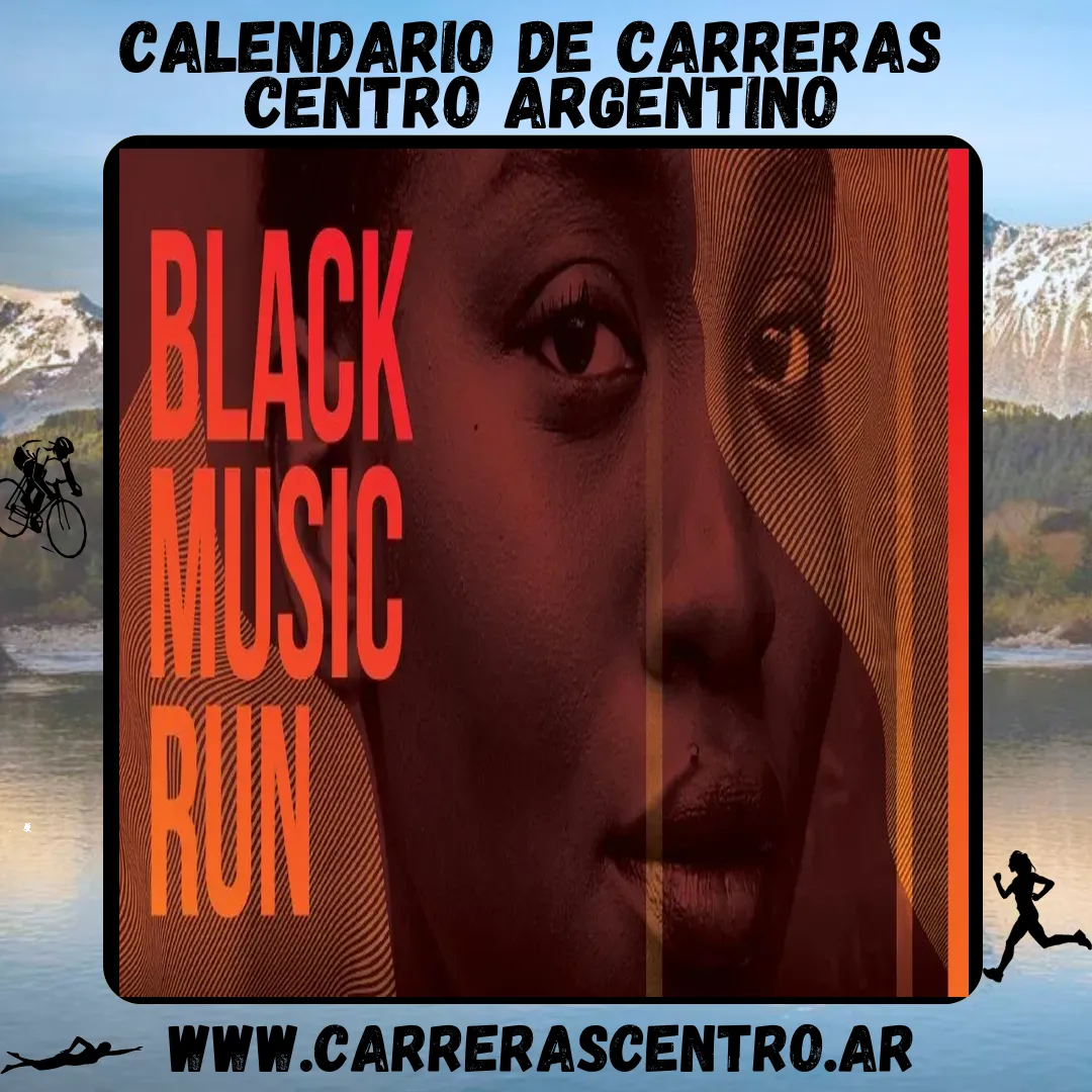 Flyer de Black Music Run 2024