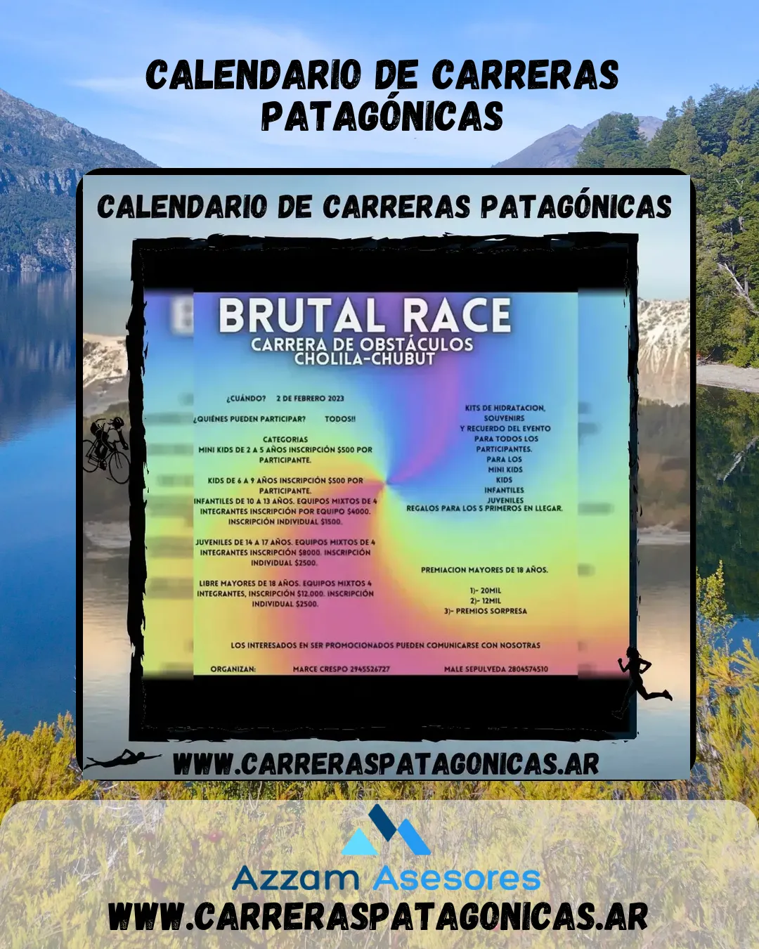 Flyer de Brutal Race 2023