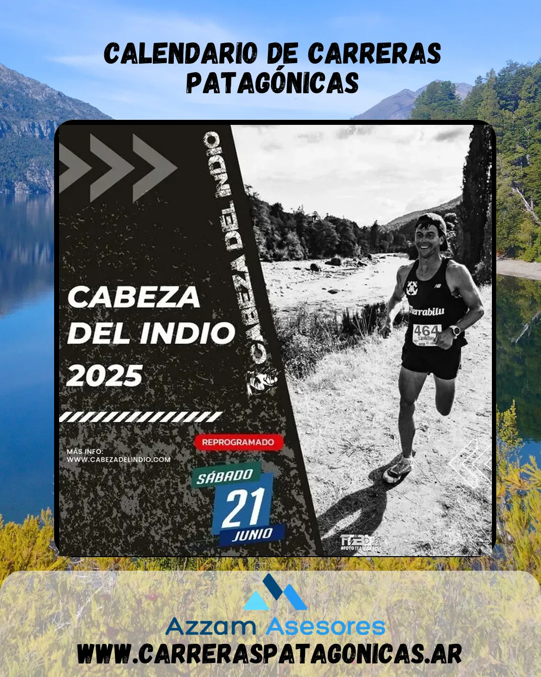 Flyer de Cabeza del Indio Cross Trail 2025
