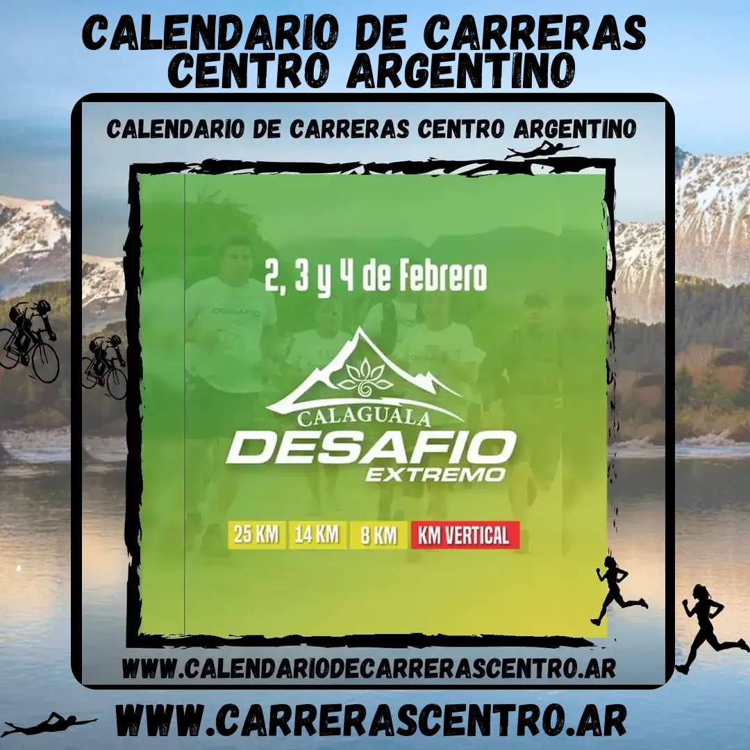 Flyer de Calaguala Desafío Extremo 2024