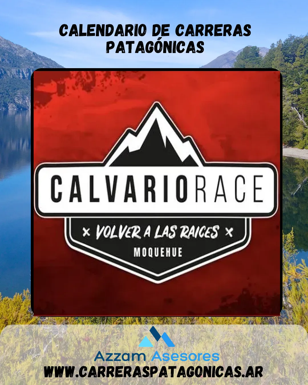 Flyer de CALVARIO RACE – MOQUEHUE 2025