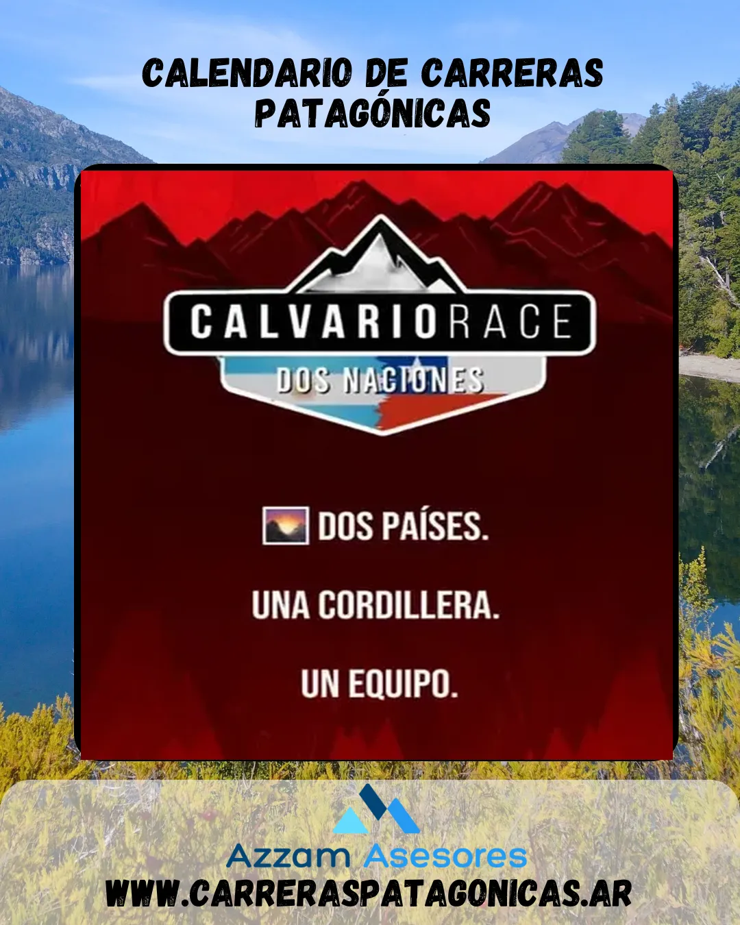 Flyer de Calvario Race 2026
