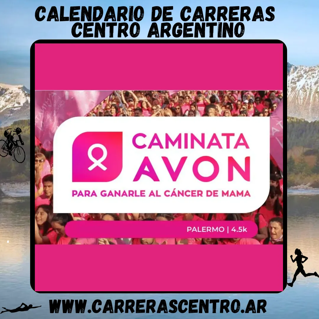 Flyer de Caminata AVON 2024