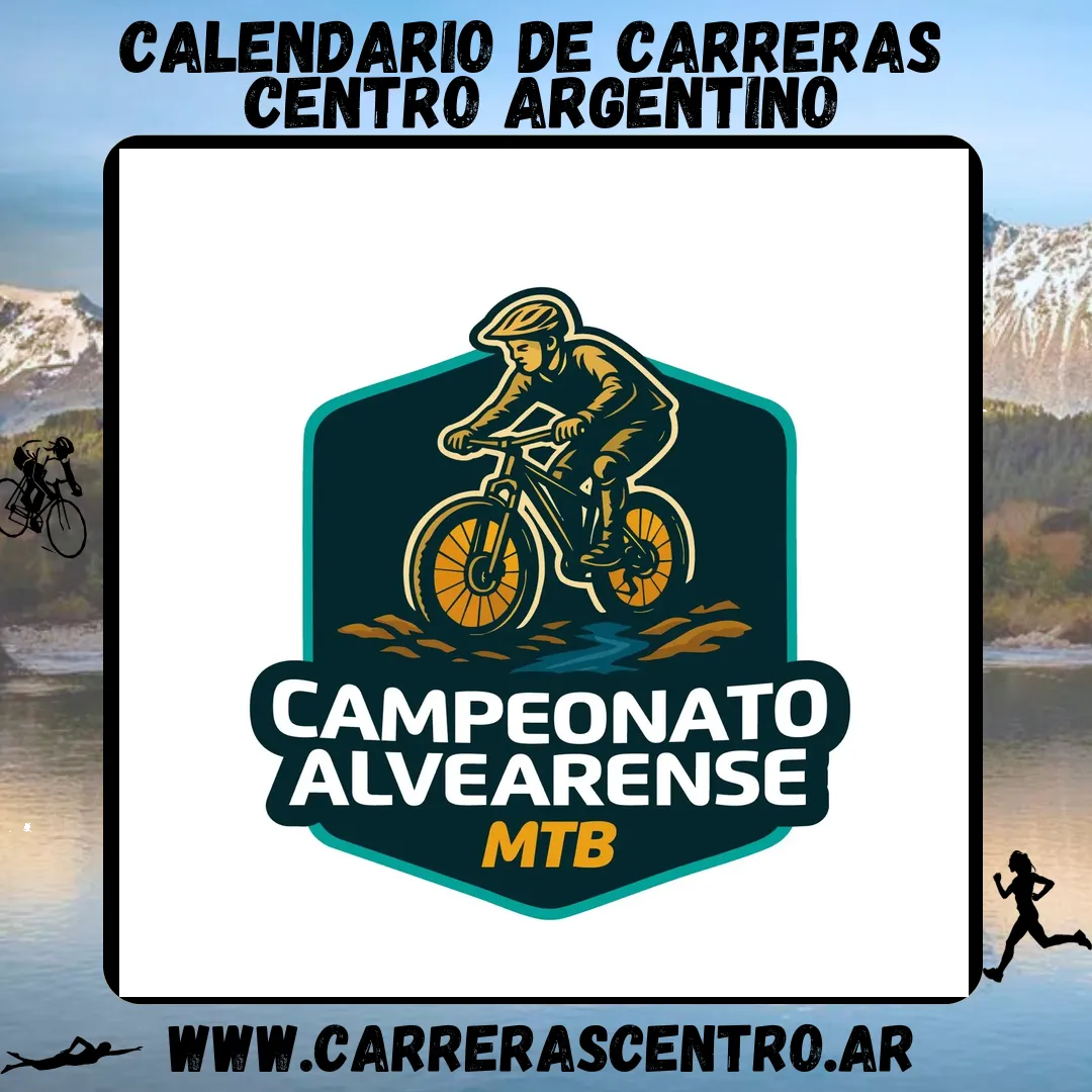 Flyer de Campeonato Alvearense de MTB 2026