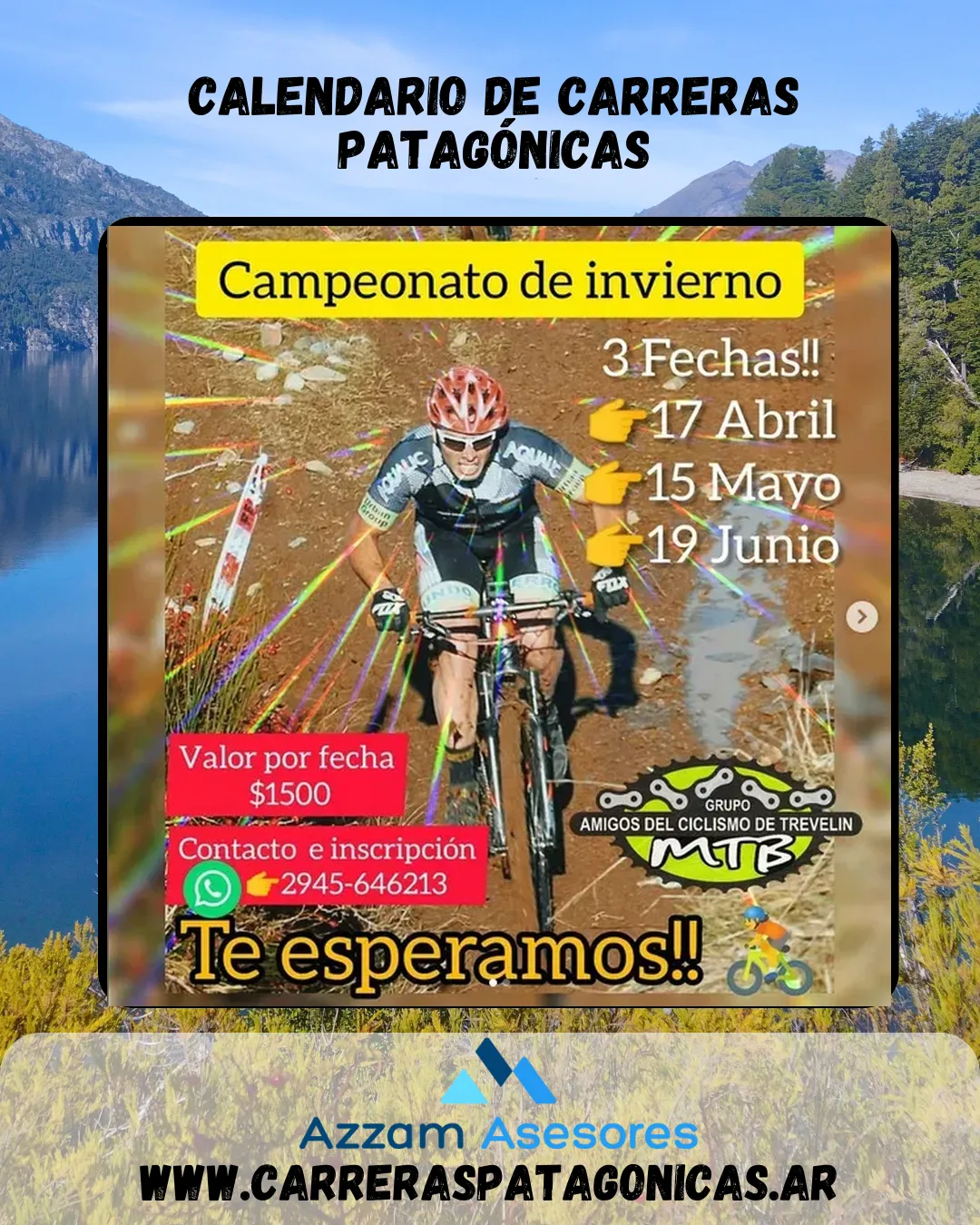 Flyer de CAMPEONATO DE INVIERNO 2° FECHA 2022