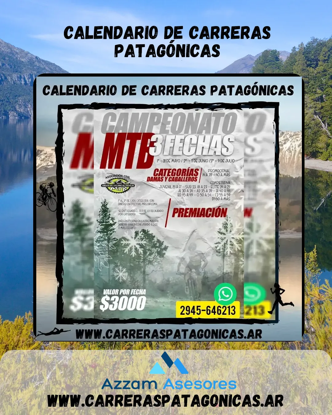Flyer de Campeonato de Invierno 2023- 2° Fecha 2023