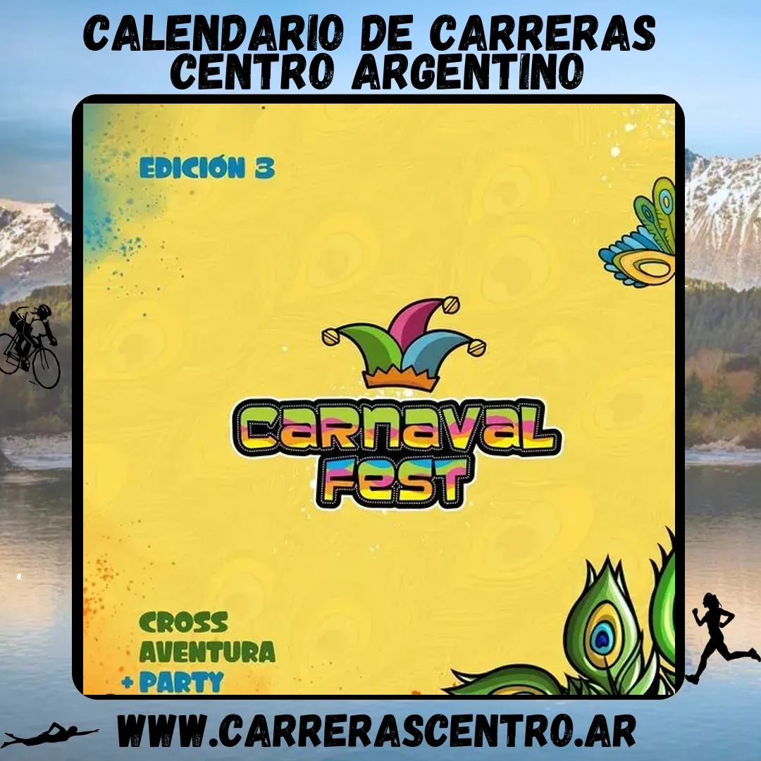 Flyer de Carnaval Fest 2025