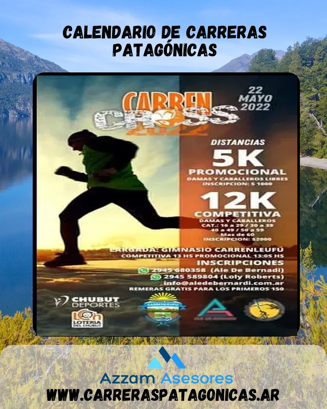 Flyer de CARREN CROSS 2022