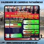 Flyer de Carrera 3° Aniversario Bomberos Gualjaina 2024