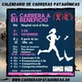 Flyer de Carrera a Beneficio del Hospital de El Hoyo 2023