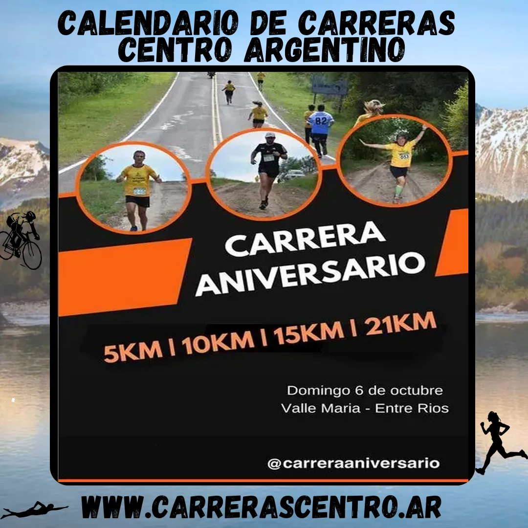 Flyer de Carrera Aniversario IPD 185 Espíritu Santo 2024