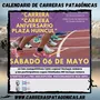 Flyer de Carrera Aniversario Plaza Huincul 2023
