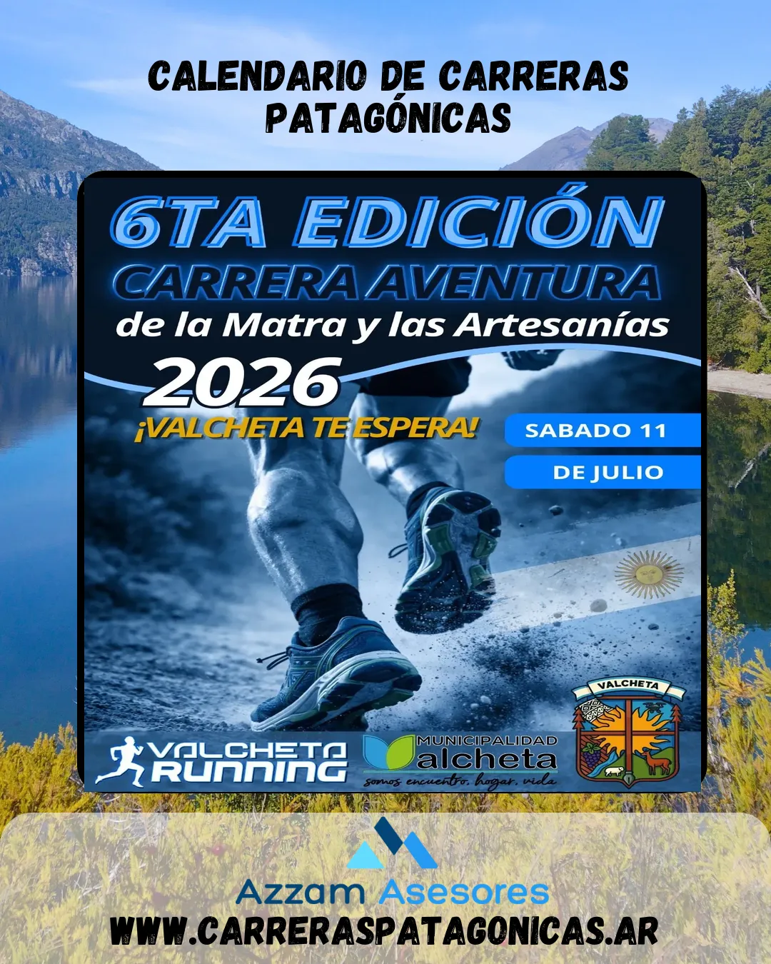 Flyer de Carrera Aventura de la Matra y las Artesanías 2026