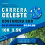 Flyer de Carrera Celeste 2025