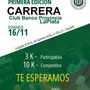 Flyer de Carrera Club Banco Provincia La Plata 2025