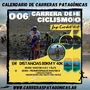 Flyer de Carrera de Ciclismo Lago Cardiel 2023