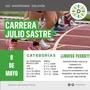 Flyer de CARRERA JULIO SASTRE 2022