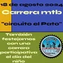 Flyer de Carrera MTB Circuito el Pato 2024