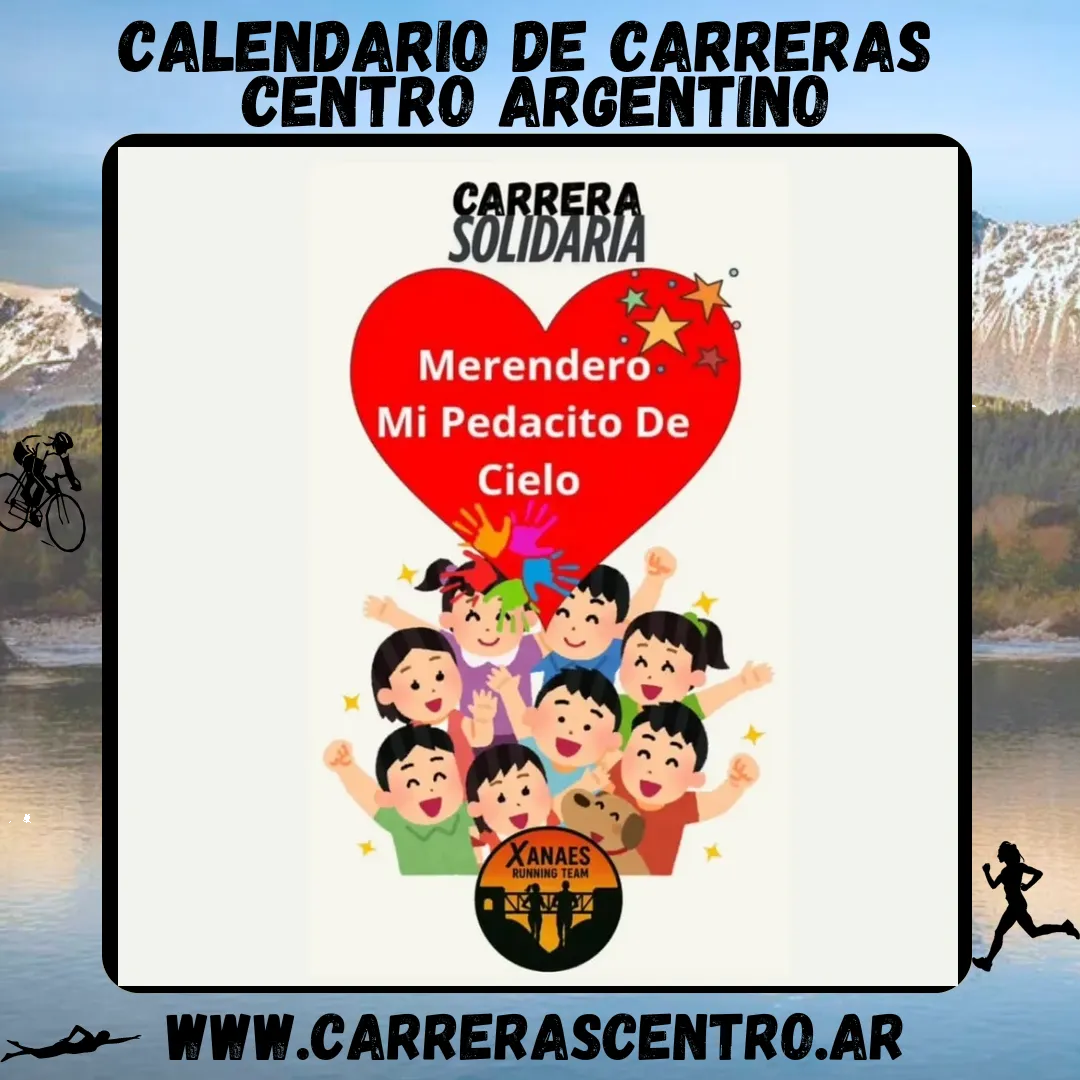 Flyer de Carrera Solidaria Despeñaderos 2025