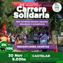 Flyer de Carrera Solidaria Madre Tierra 2025