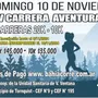 Flyer de Carrera Solidaria Sala Medica Villa Ventana 2024