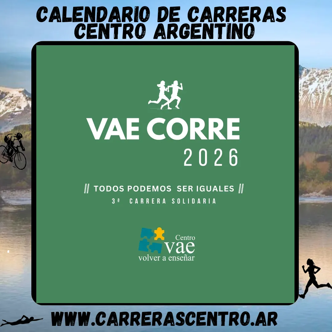Flyer de Carrera VAE 2026