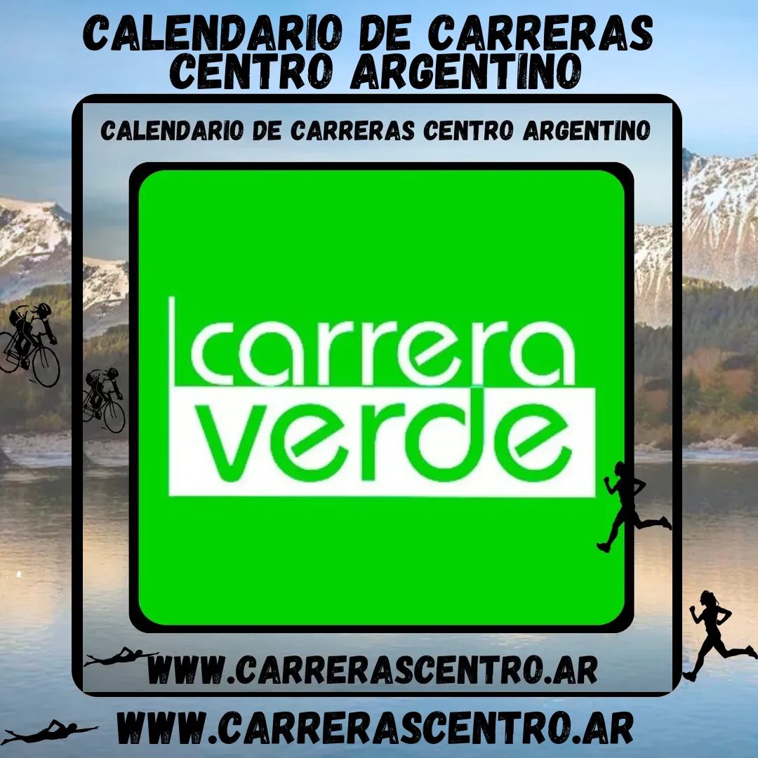 Flyer de Carrera Verde 2024
