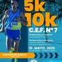 Flyer de CEF N° 7 – 5K y 10K 2026