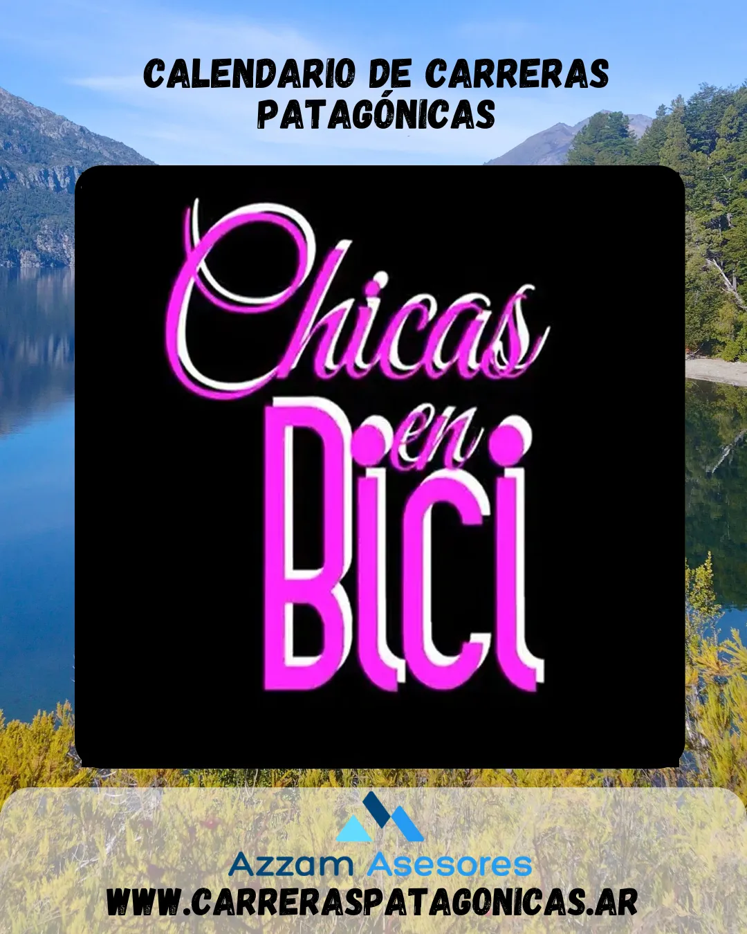 Flyer de Chicas en Bici 2025