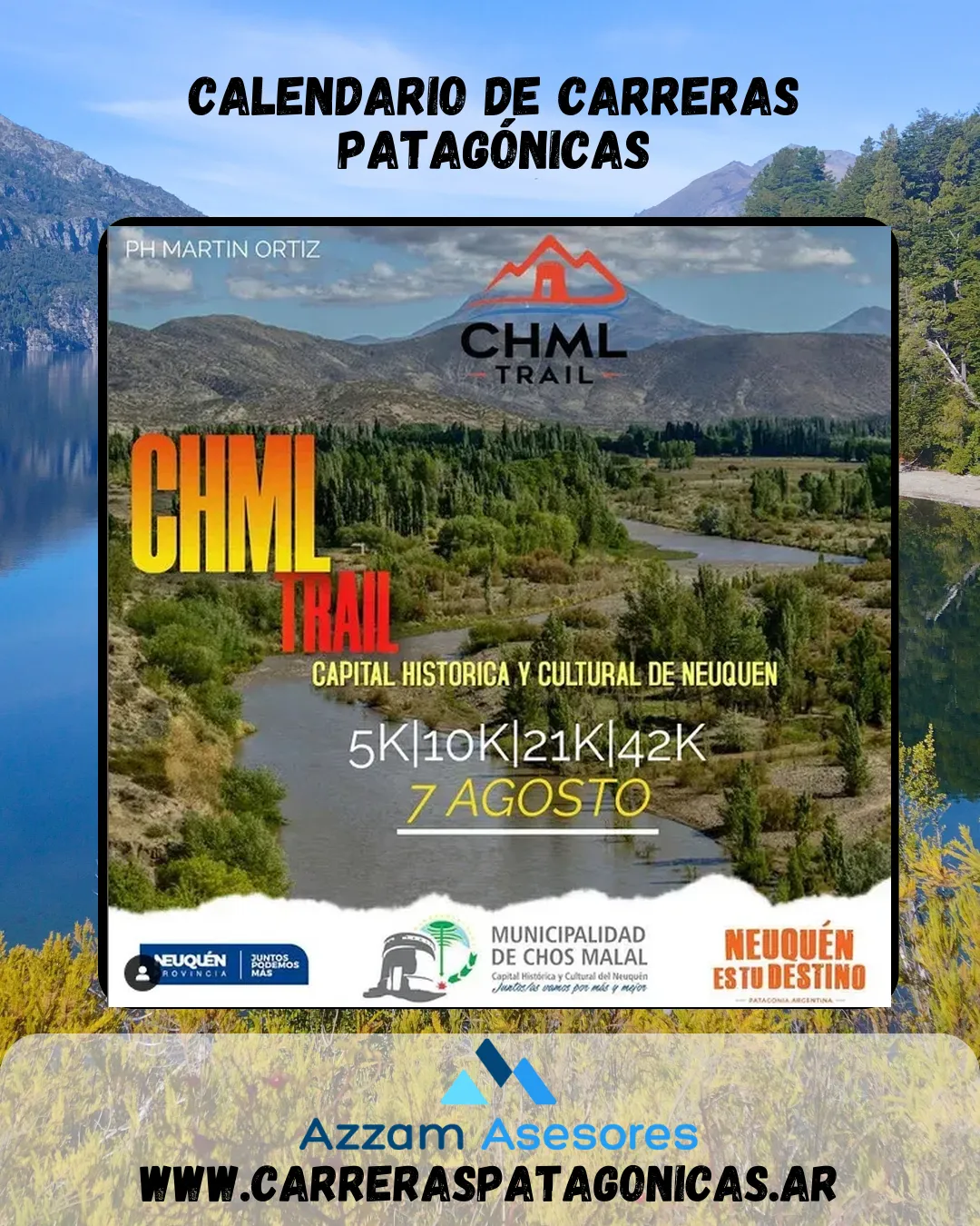 Flyer de CHML TRAIL 2022