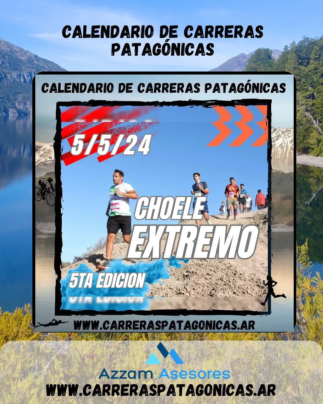 Flyer de Choele Extremo 2024