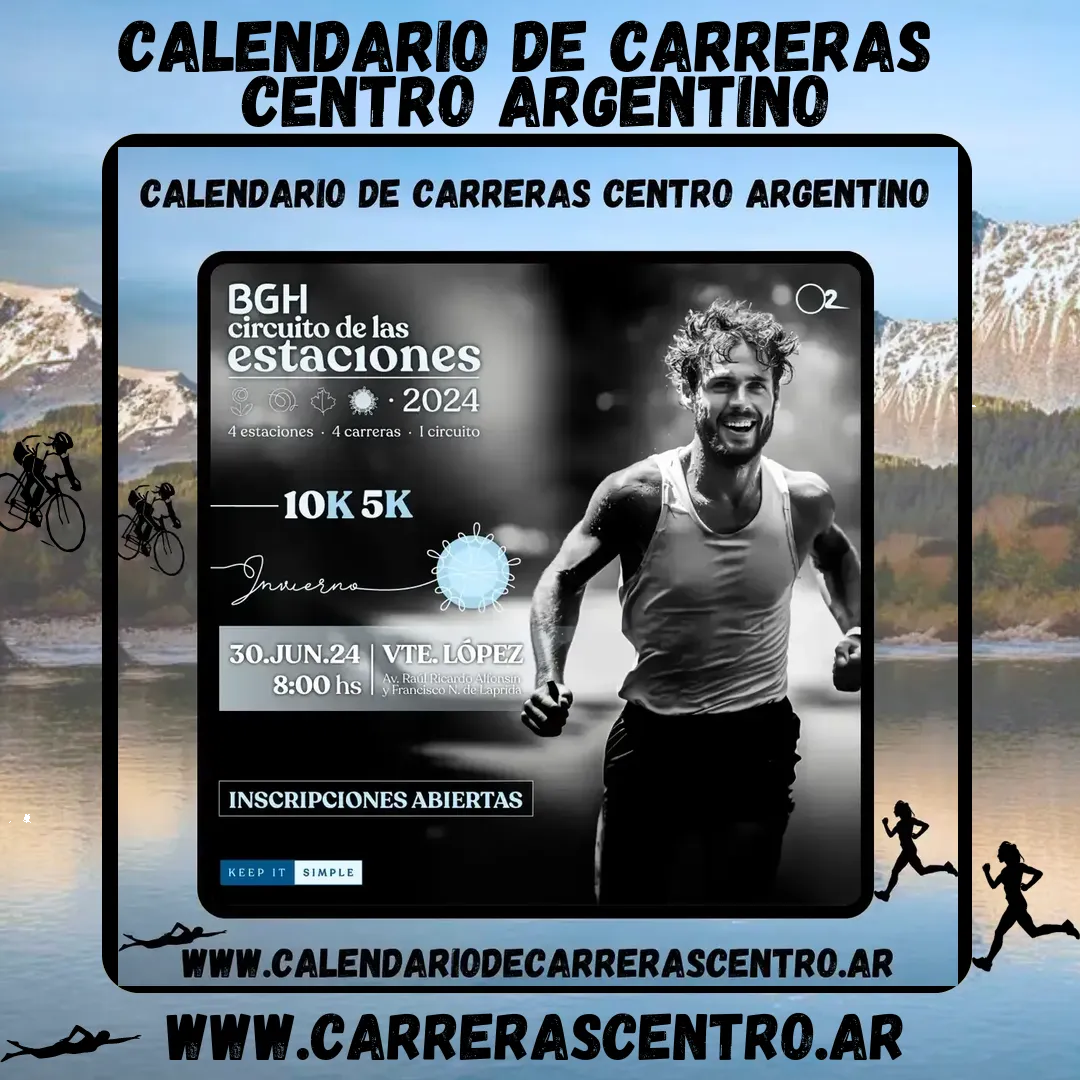 Flyer de Circuito de las estaciones: Invierno 2024