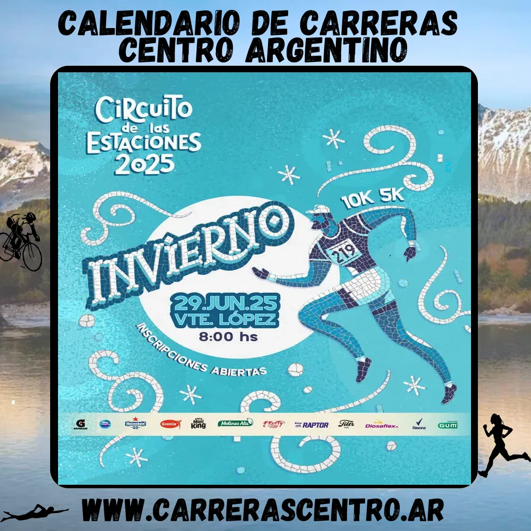 Flyer de Circuito de las estaciones: Invierno 2025