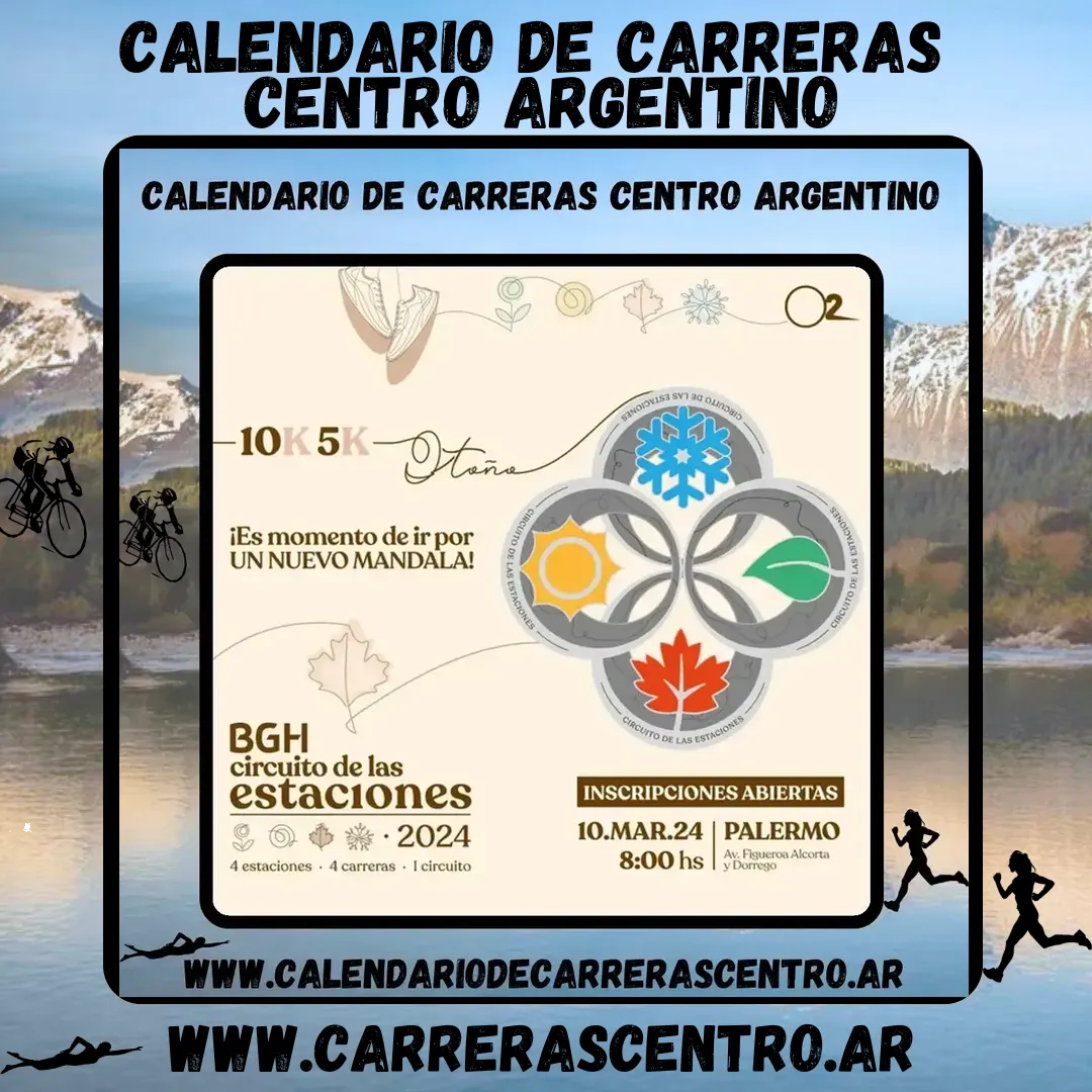 Flyer de Circuito de las Estaciones: OTOÑO 2024