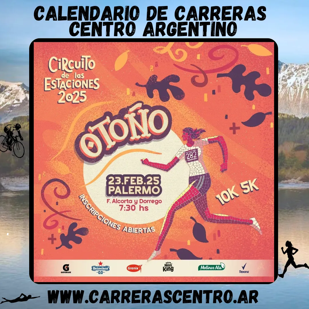 Flyer de Circuito de las Estaciones: OTOÑO 2025