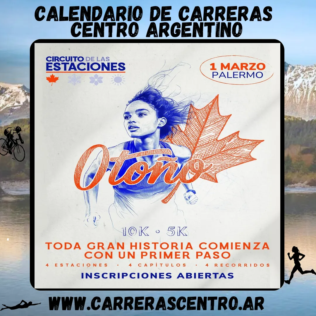Flyer de Circuito de las Estaciones: OTOÑO 2026