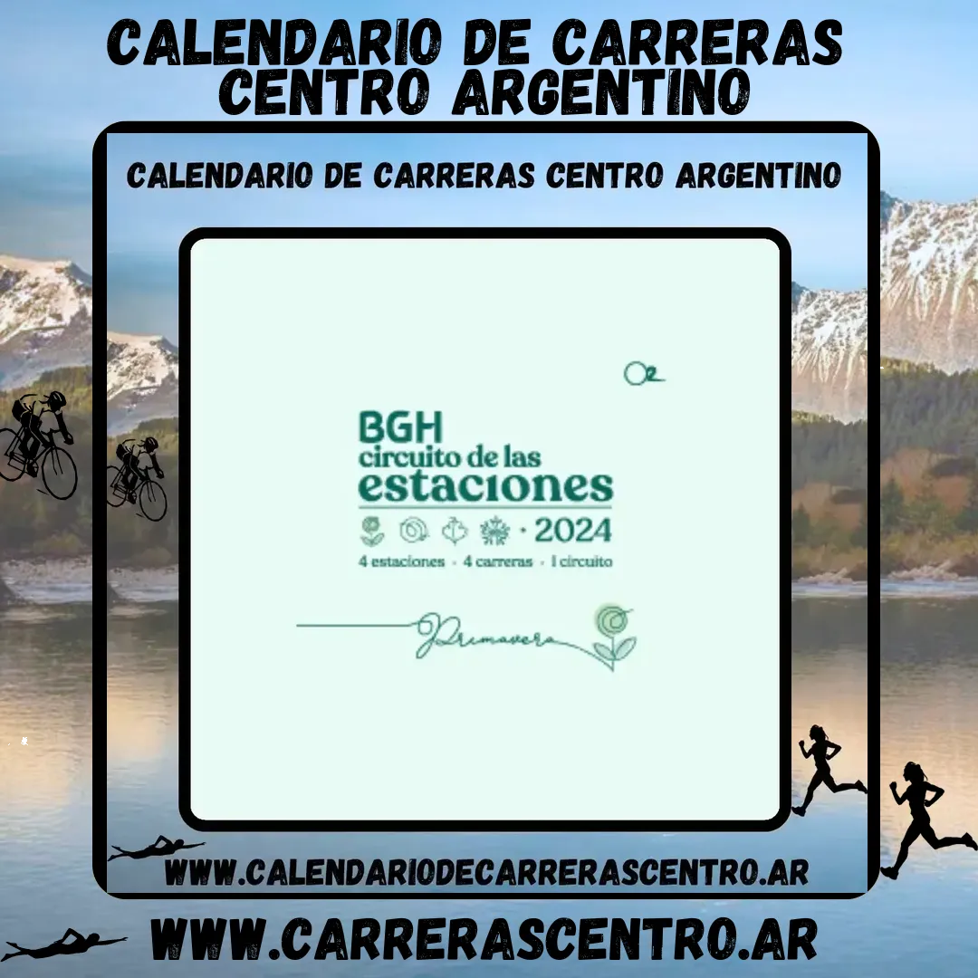 Flyer de Circuito de las Estaciones PRIMAVERA 2024