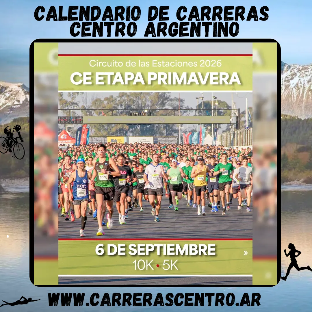 Flyer de Circuito de las Estaciones PRIMAVERA 2026