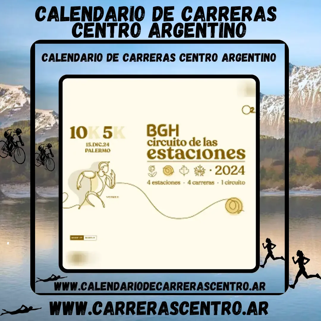 Flyer de Circuito de las Estaciones VERANO 2024