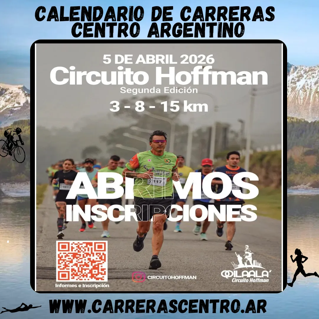 Flyer de Circuito Hoffman 2026