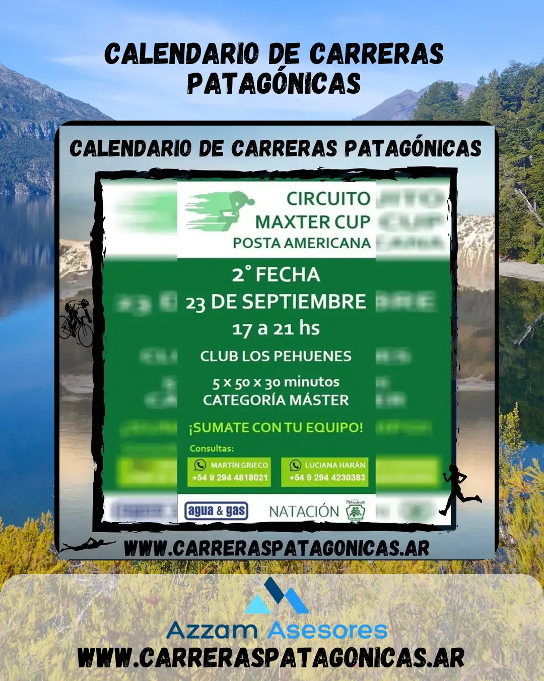 Flyer de Circuito Maxter Cup 2023 -2° Fecha 2023