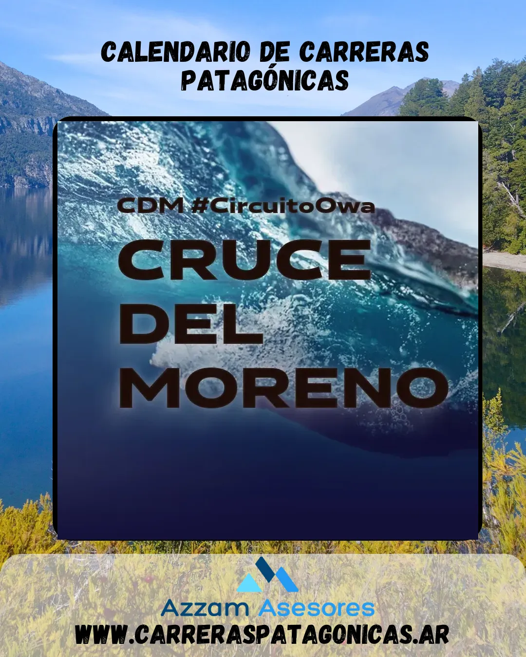 Flyer de Circuito OWA: Cruce del Moreno 2025