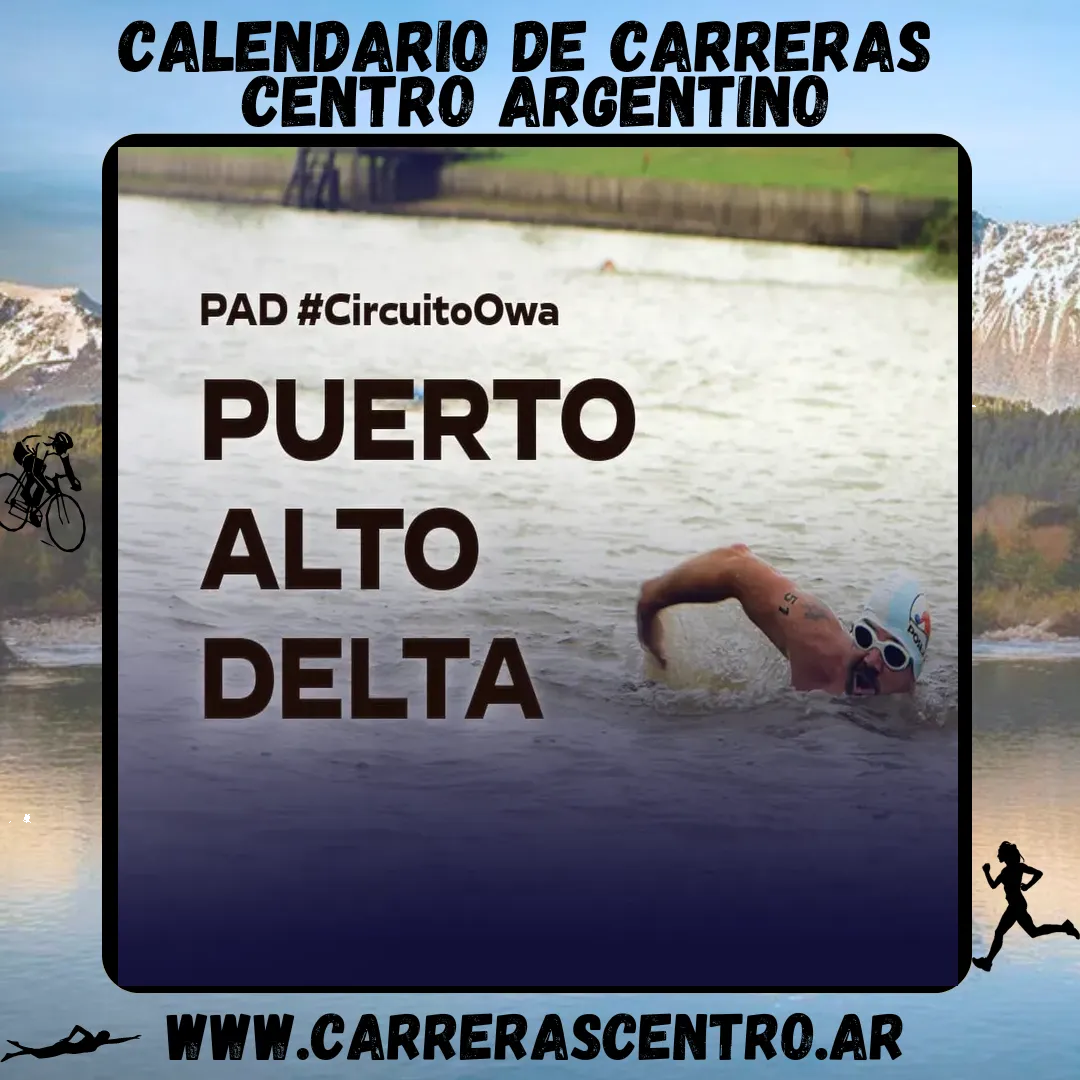 Flyer de Circuito OWA: Puerto Alto Delta 2025