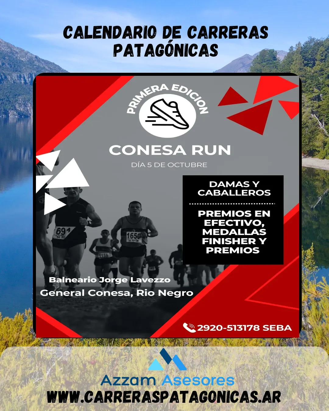 Flyer de Conesa Run 2025